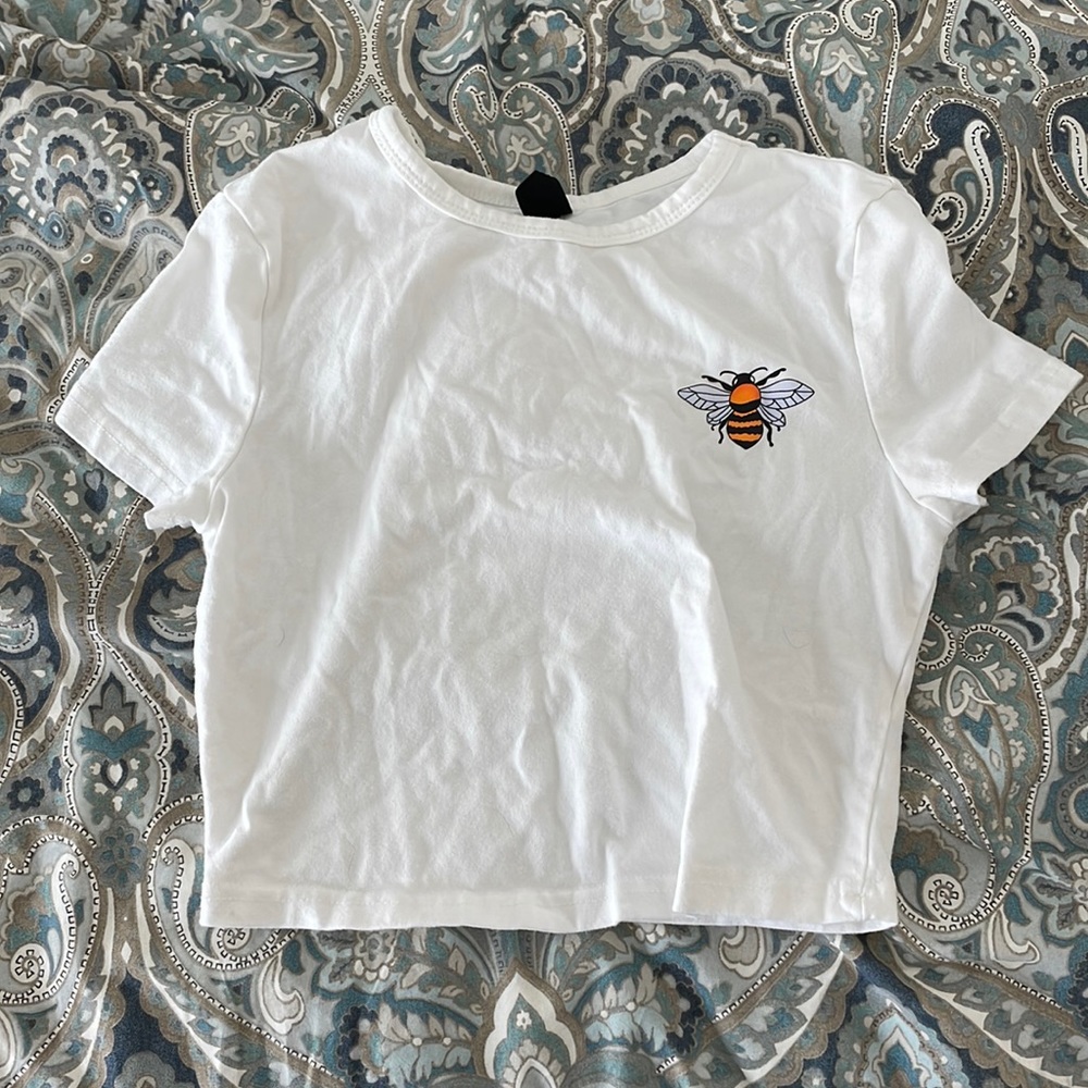 Shein Bee Baby Tee